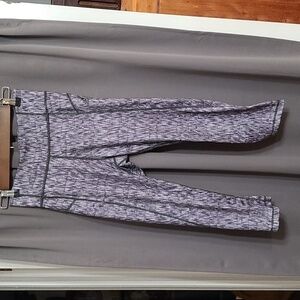 Adidas Climalite Womens Athletic Pants Yoga Exercise Comfort Blk/White Sz S EUC